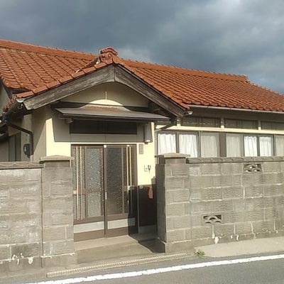 五十猛の海から近い平屋住宅